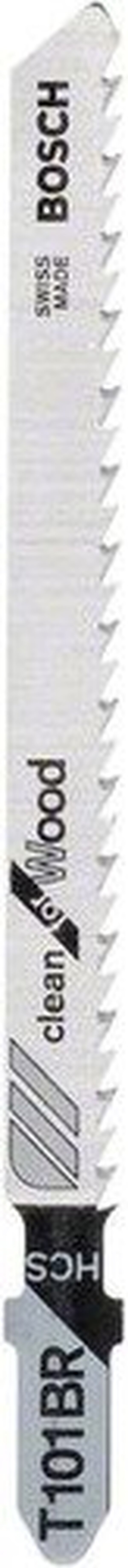 Пилки для лобзика Bosch T101BR HCS DIY (2шт) 2609256724