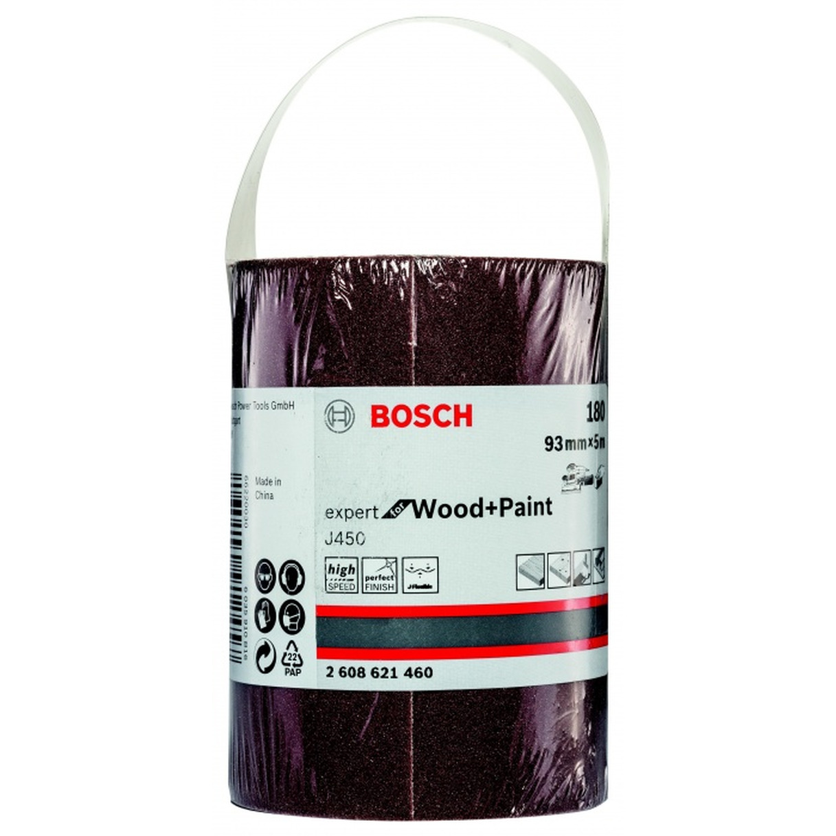 Шлифлисты Bosch J450 5м*93мм 2608621460