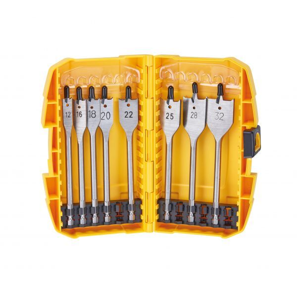 Набор сверл перьевых DeWalt  8шт  12-32мм DT4842-QZ