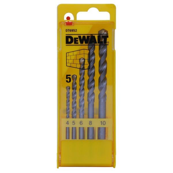 Набор сверл по бетону DeWalt  5шт  DT6952-QZ