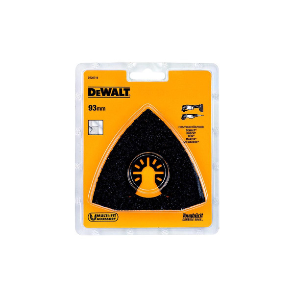 Насадка для мультитула DeWalt DT20719-QZ dewalt шлифлисты перф 115х140мм 150g 25шт dt3015 qz