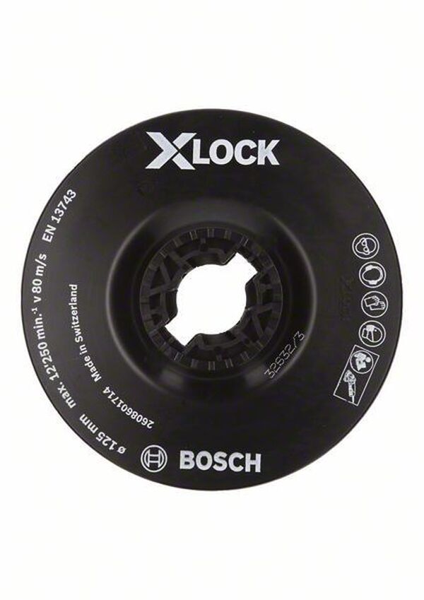Тарелка опорная Bosch X-LOCK мягкая 125мм 2608601714