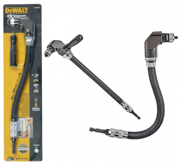Угловая насадка гибкая DeWalt DT70621-QZ