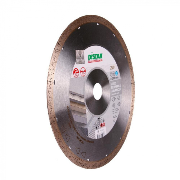 Диск алмазный DiStar Hard Ceramics Advanced 1A1R 115*1,6*10*22,23 11115528010