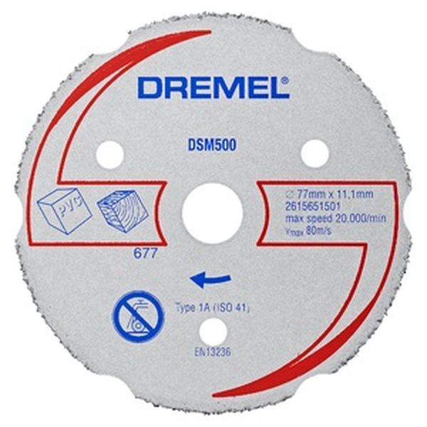 Диск отрезной карбидный Dremel DSM500 2615S500JB