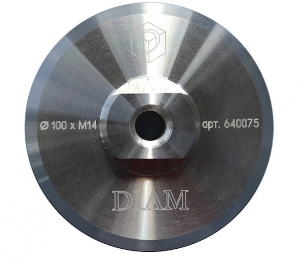 Держатель алюминиевый для АГШК Diam 100*М14 640075