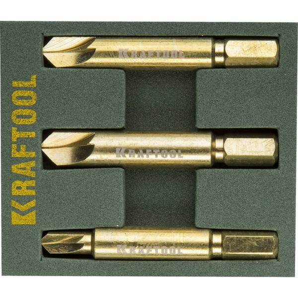 Набор экстракторов Kraftool PH1/PZ1,PH2/PZ2,PH3/PZ3 (3пред.) 26770-H3