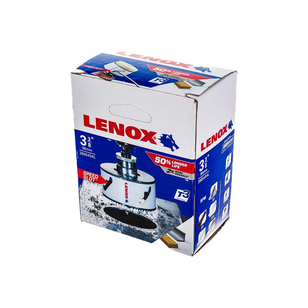 Коронка биметаллическая Lenox T2 54L 3 3/8 86мм 1/BX 3005454L