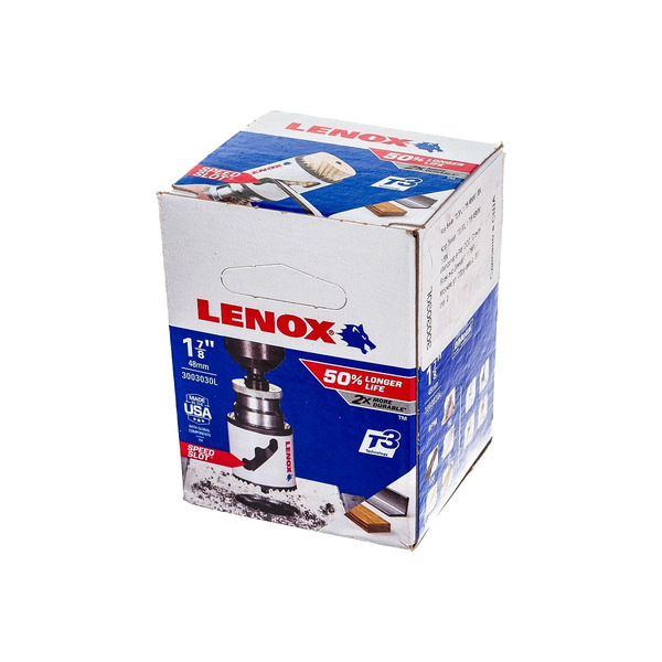 Коронка биметаллическая Lenox T2 30L 1 7/8 48мм 1/BX 3003030L