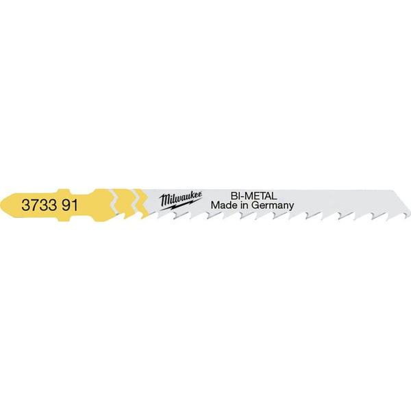 Пилки для лобзика по дереву Milwaukee T144DF 75мм  5шт  4932373391