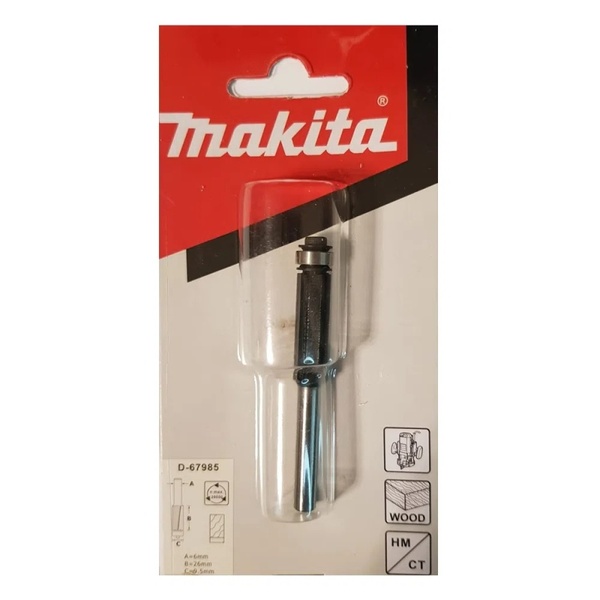 Фреза кромочная Makita 9,5*66,9*26*6мм D-67985