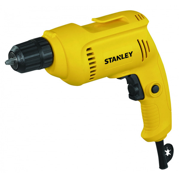 Дрель Stanley STDR5510C безударная дрель stanley stdr5510c 550 вт желтый