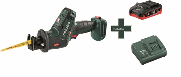 Аккумуляторная сабельная пила Metabo SSE 18 LTX Compact T03340