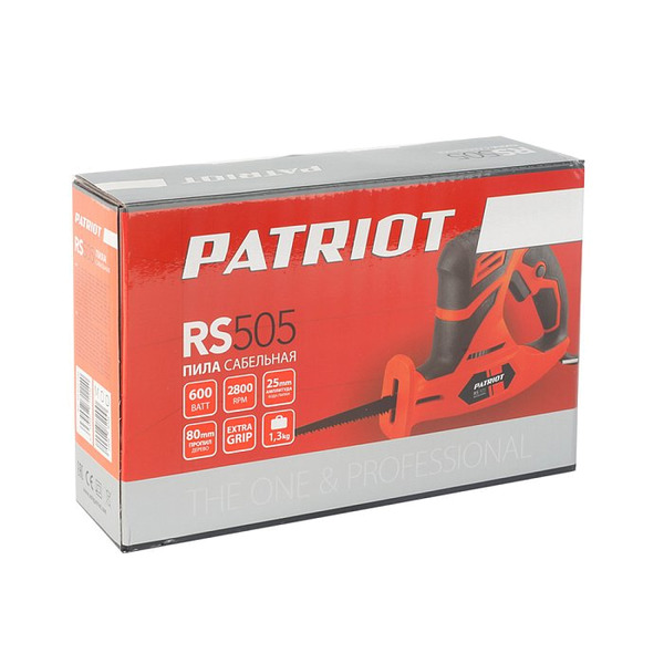 Пила сабельная Patriot RS 505 120301450