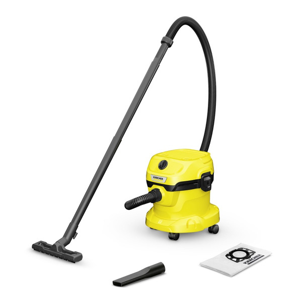 Пылесос Karcher WD 2 Plus V-12/4/18 1.628-000.0 строительный пылесос karcher wd 2 plus v 12 4 18 1000вт уборка сухая сбор воды желтый