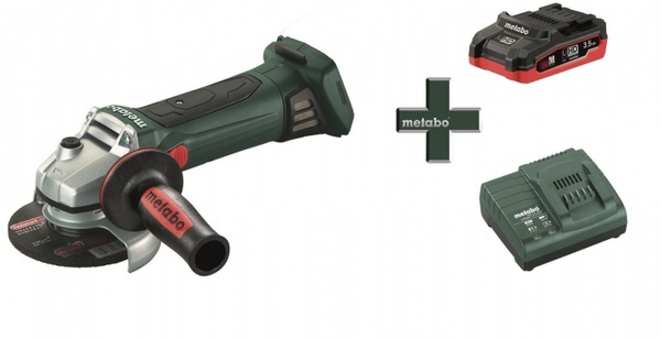 Аккумуляторная угловая шлифовальная машина Metabo W 18 LTX 125 T03330