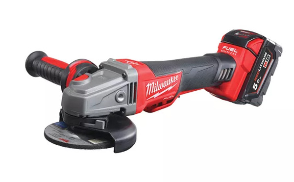 Аккумуляторная угловая шлифовальная машина Milwaukee M18 CAG125XPDB-502X FUEL 4933451544