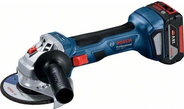 цена Аккумуляторная угловая шлифовальная машина Bosch GWS 180-LI 06019H9025