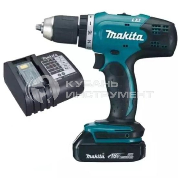 Аккумуляторная дрель-шуруповерт Makita DDF453SYX5 аккумуляторная дрель шуруповерт makita fd09z 12v max cxt