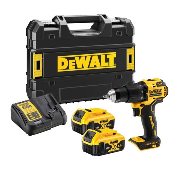 Аккумуляторная дрель-шуруповерт DeWalt DCD709M2T-QW дрель шуруповерт dewalt dcd800e2t qw 2 x 1 7 ah t stak box аккумулятор powerstack 1 7ач