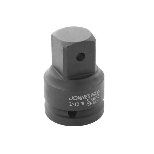 Адаптер-переходник Jonnesway для ударного инструмента 3/4Fх1M S03A6A8 48471 jonnesway удлинитель jonnesway для ударного инструмента 1 2dr 100 мм s03a4e4