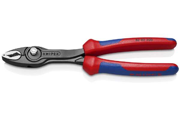 Клещи Knipex TwinGrip захватные 200мм KN-8202200SB