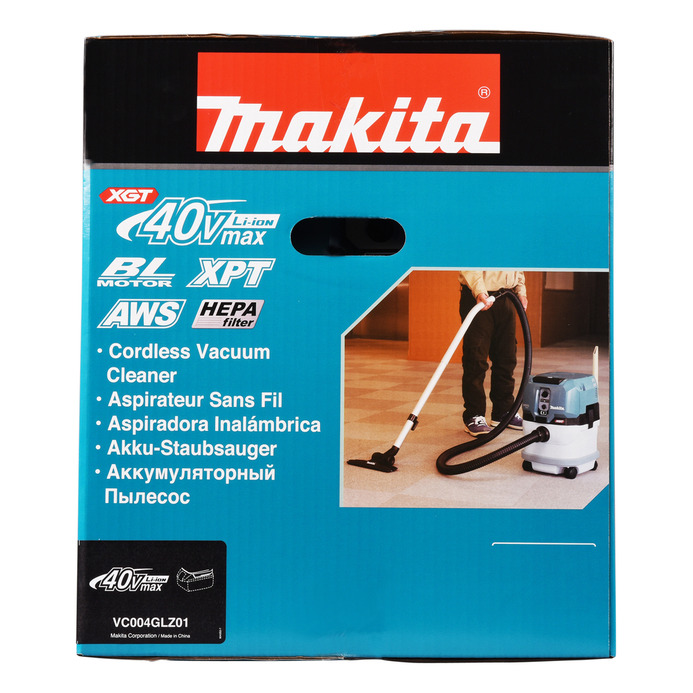 Аккумуляторный пылесос Makita VC004GLZ01 XGT BL 2x40В