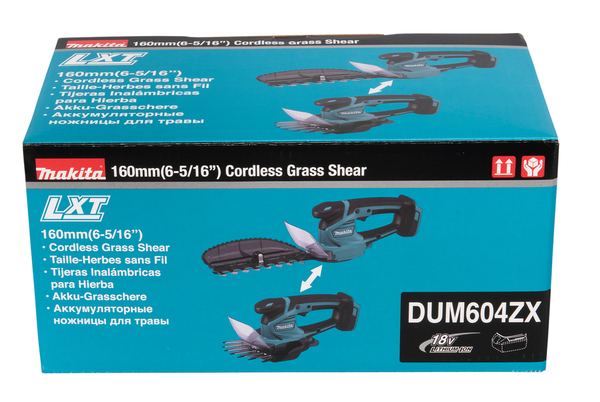 Аккумуляторные ножницы для травы и кустов Makita DUM604ZX