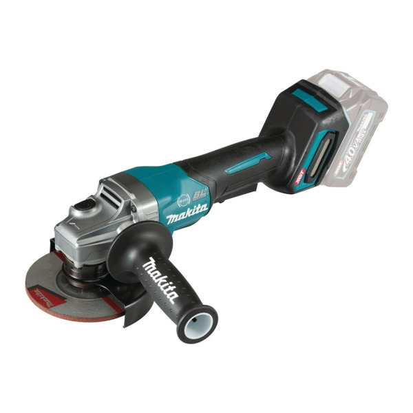 Аккумуляторная угловая шлифовальная машина Makita GA013GZ XGT BL 40В, 125 мм makita аккумуляторная торцовочная пила makita ls004gz01 xgt 40в bl 260х30мм