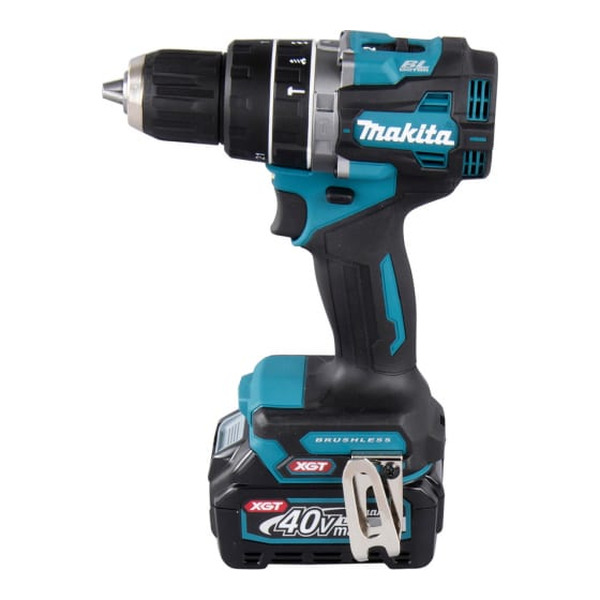 Аккумуляторная дрель-шуруповерт Makita HP002GD201 XGT BL 40В, 13мм, 65/30Нм 2x2.5 Ач