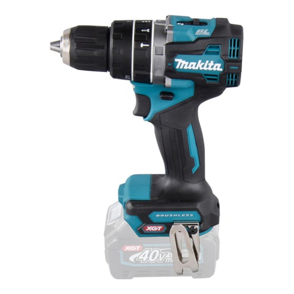 Аккумуляторная дрель-шуруповерт Makita HP002GZ XGT BL 40В, 13мм, 65/30Нм makita аккумуляторная торцовочная пила makita ls004gz01 xgt 40в bl 260х30мм