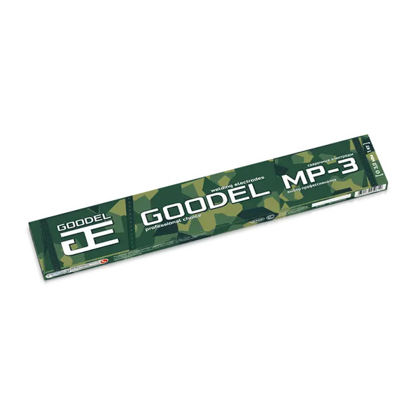 Электроды GOODEL МР-3 2,5*350 мм 1,0 кг ВОРОНЕЖ 0001253GC10 электроды мэз мр 3 люкс ф 3 0 мм х 350 мм 2 5кг