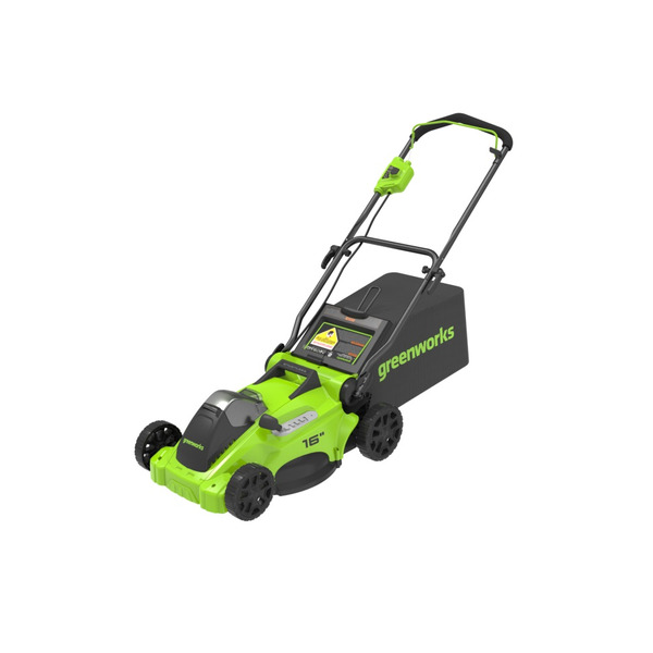 цена Аккумуляторная газонокосилка GreenWorks GD40LM16X 2517907