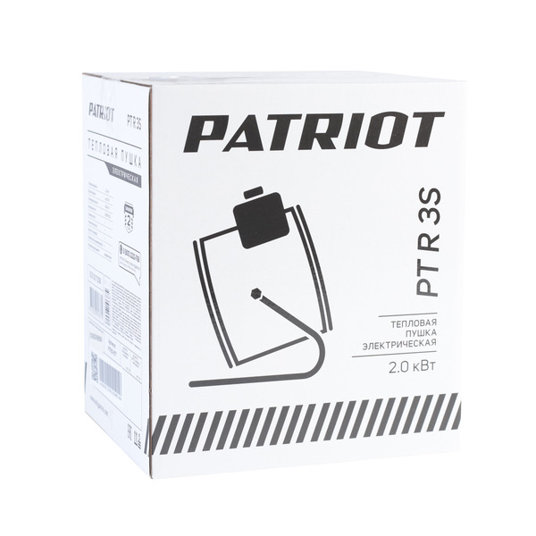 Тепловая пушка электрическая Patriot PTR 3S (керам.нагревательный элемент,круглая) 633307206