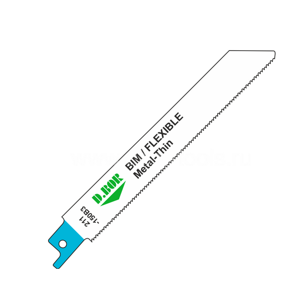 Полотно для сабельной пилы по металлу d.Bor BIM/FLEXIBLE/Metal-Thin 130/150*1,4мм  S922EF   2шт  D-211-150B3-02