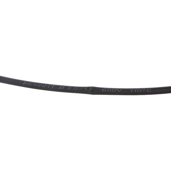 Трубка термоусаживаемая Rexant 3,0/1,5мм, черная, ролик 2,44м 29-0006