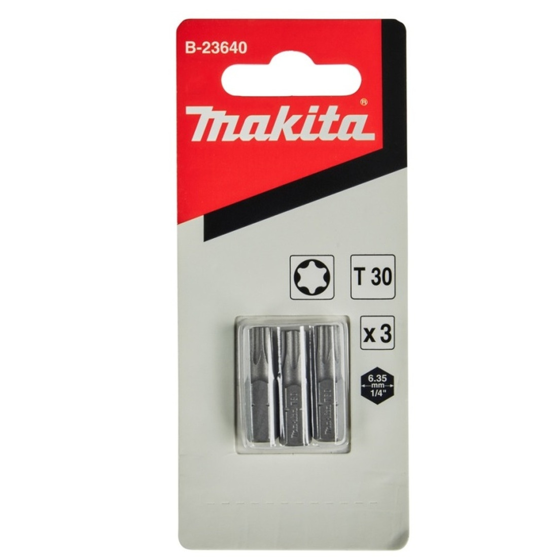 Насадка Makita T30 C-form 25мм 3шт B-23640