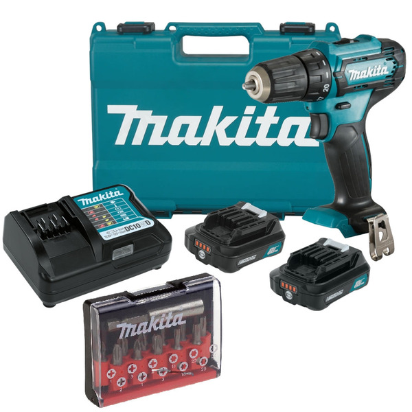 цена Аккумуляторная дрель-шуруповерт Makita DF333DYX14