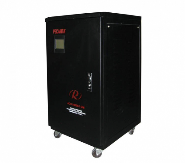 Стабилизатор напряжения Ресанта АСН-20 000/1-ЭМ 63/3/2