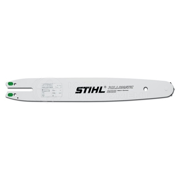 Шина для садовых пил Stihl R 35см/14" 1,1мм/0,043" 3/8"Р 3005-000-3909