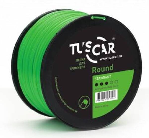 Леска для триммера Tuscar Round Standart 2.7мм*207м 10111327-207-4