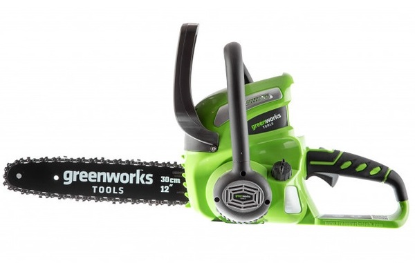 Аккумуляторная пила цепная GreenWorks 20117UB