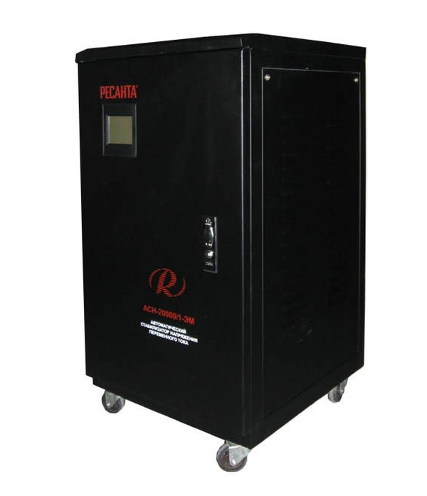 Стабилизатор напряжения Ресанта АСН-30 000/1-ЭМ 63/3/3