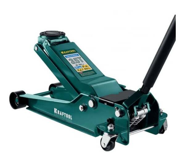 Домкрат Kraftool Universal подкатной 3,5т 95-552мм 43454-3.5