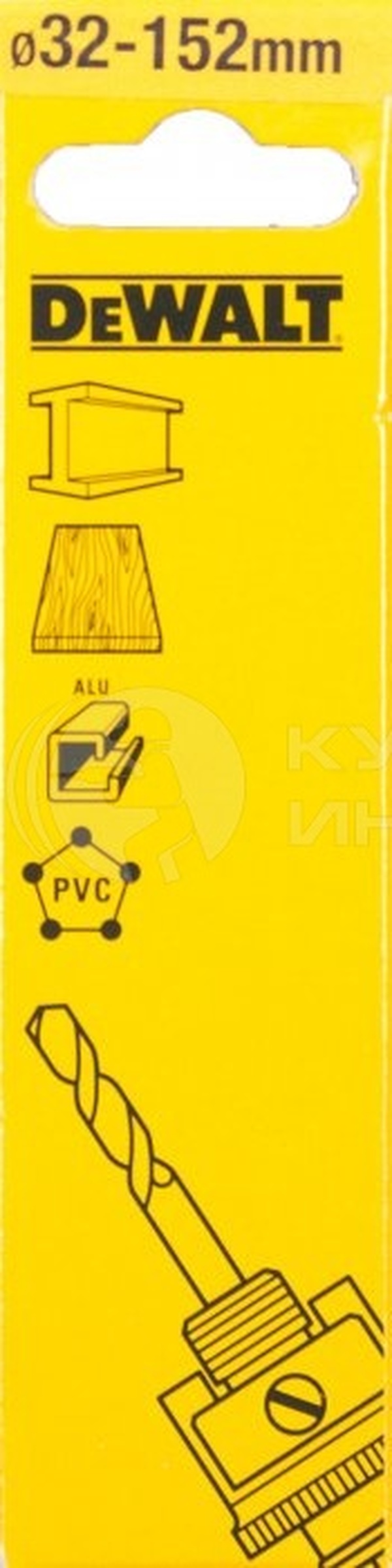 Адаптер для биметаллических коронок DeWalt 32-210мм DT8102-QZ