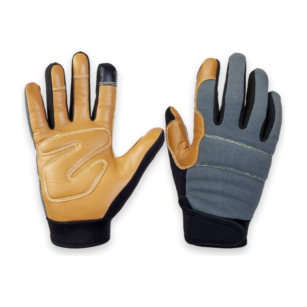 Перчатки Jeta Safety кожаные антивибрационные JAV06-10/XL перчатки трикотажные delta plus vv904 размер 10 xl антивибрационные