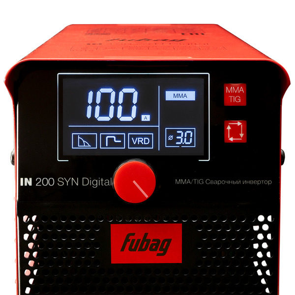 Сварочный инвертор Fubag IN 200 SYN Digital 41388