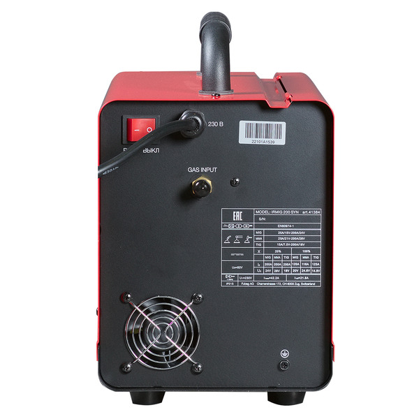 Сварочный полуавтомат инверторный Fubag IRMIG 200 SYN (с горелкой 250А в комплекте) 8641442