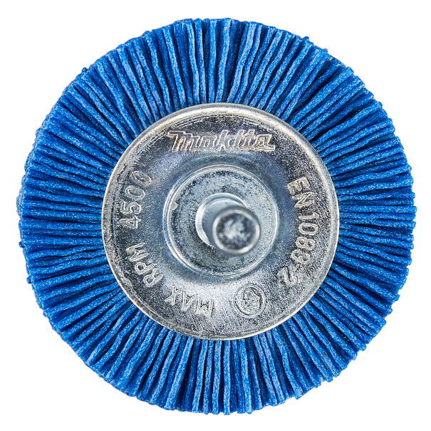 Щетка нейлоновая дисковая Makita (d50мм, синяя, G240, 6мм) D-45624