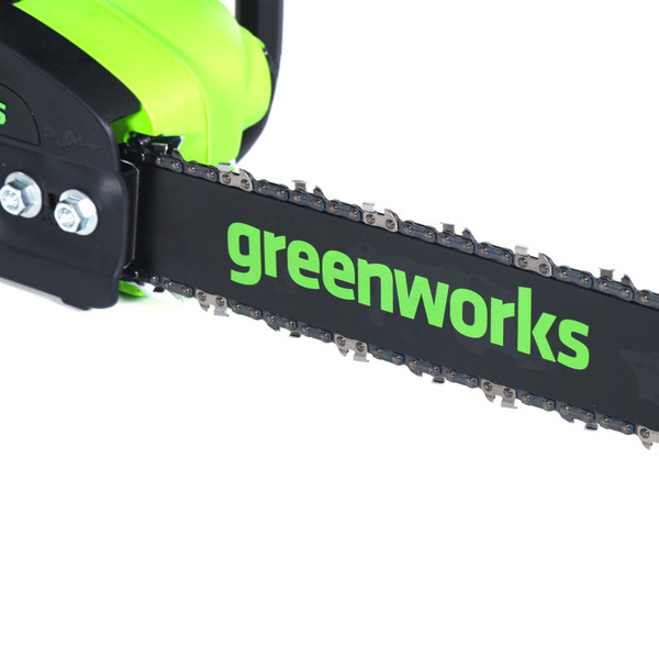 Аккумуляторная пила цепная GreenWorks GD40CS20XK4 (1хАКБ 4 Ач И ЗУ) 2008807UB